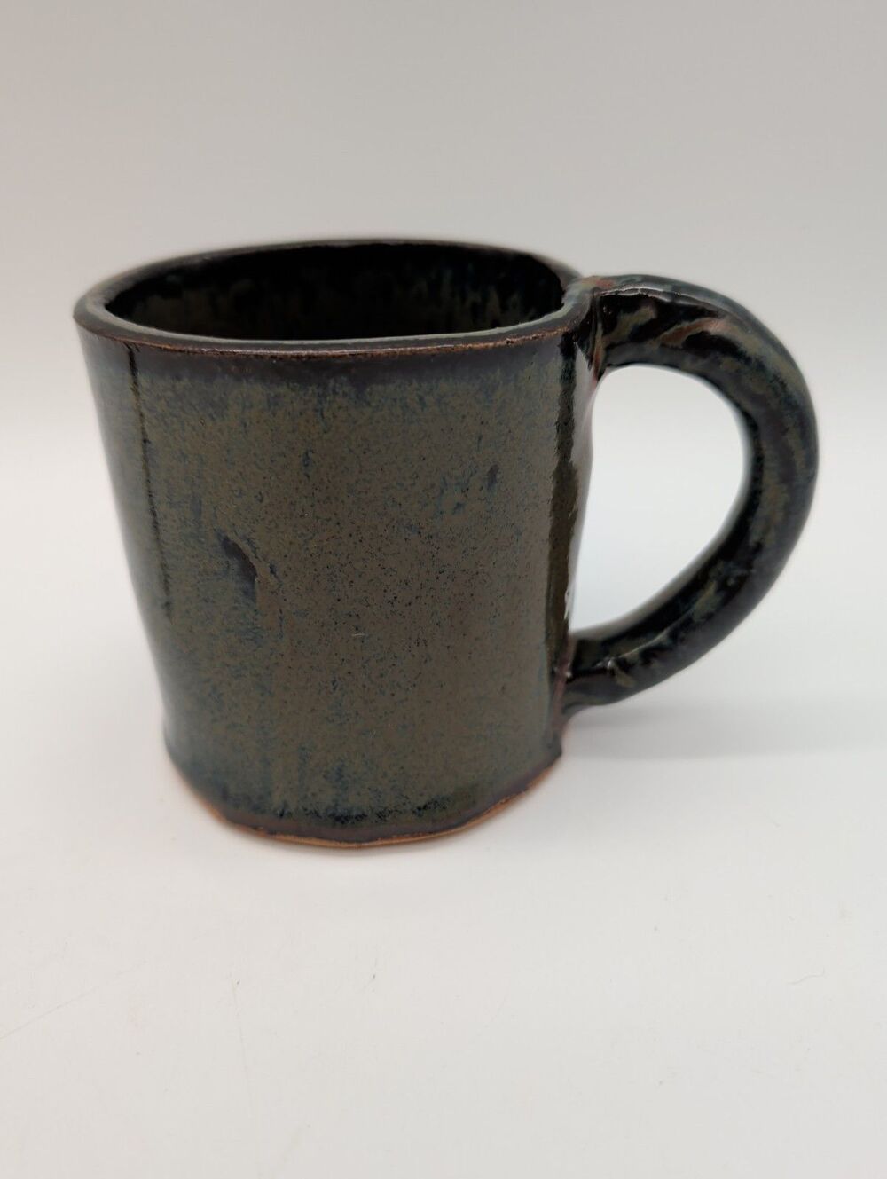 Handthrown Studio Art Pottery Mug SASS Reactive Glaze